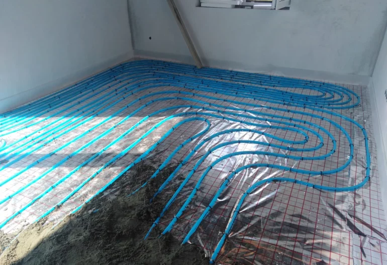 pokladka podlahoveho kurenia