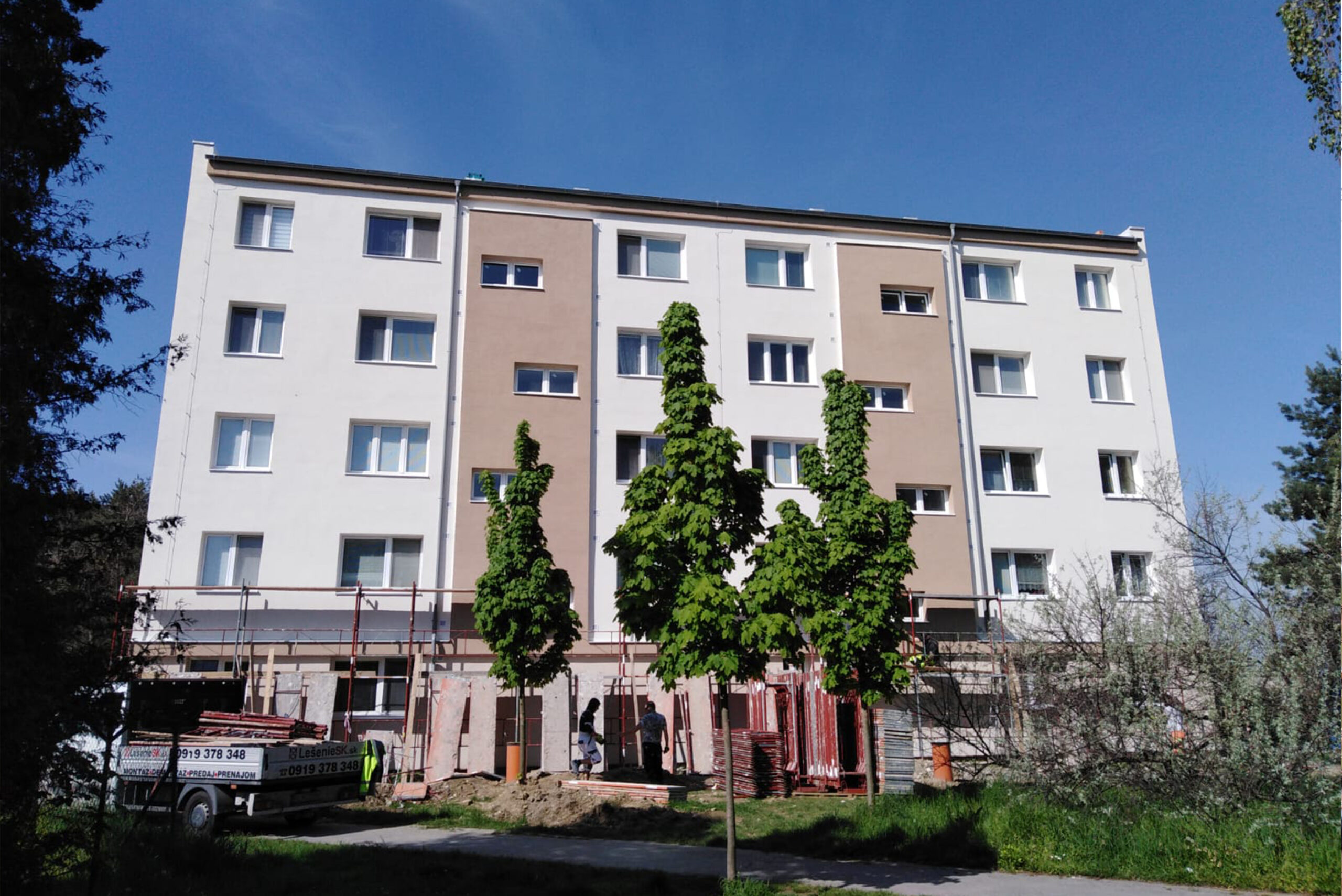 Sanácia fasády a omietky